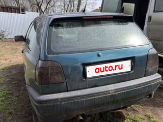 1994 Volkswagen Golf III, зелёный, 250000 рублей, вид 4