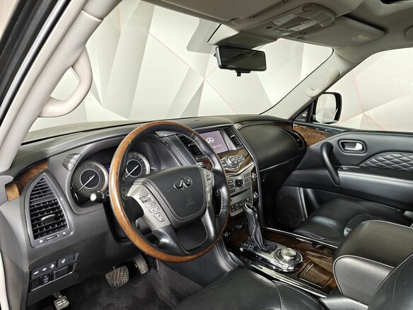 2018 Infiniti QX80 I Рестайлинг 2, чёрный, 3300000 рублей - вид 18