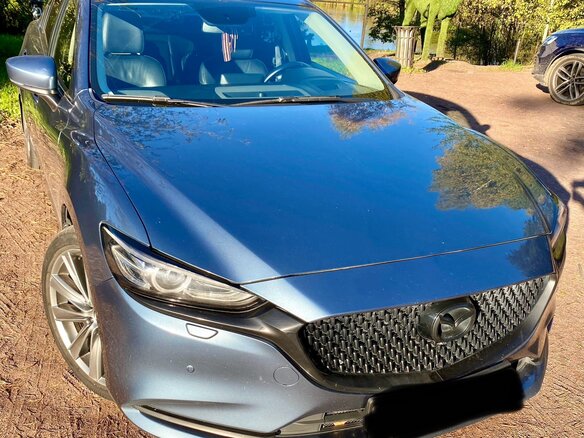 2019 Mazda 6 III (GJ) Рестайлинг 2, синий, 2100000 рублей - вид 11