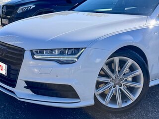 2017 Audi A7 I (4G) Рестайлинг, белый, 2760000 рублей, вид 4