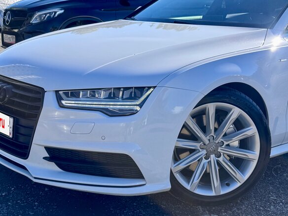 2017 Audi A7 I (4G) Рестайлинг, белый, 2800000 рублей - вид 3