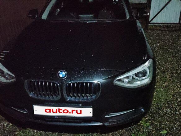 2013 BMW 1 серии 116i II (F20/F21), чёрный, 1200000 рублей - вид 1