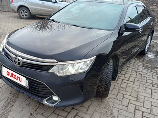 2016 Toyota Camry US Market VII (XV50) Рестайлинг, чёрный, 1750000 рублей, вид 1