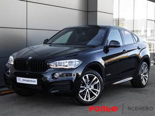 2017 BMW X6 40d II (F16), чёрный, 3800000 рублей, вид 1
