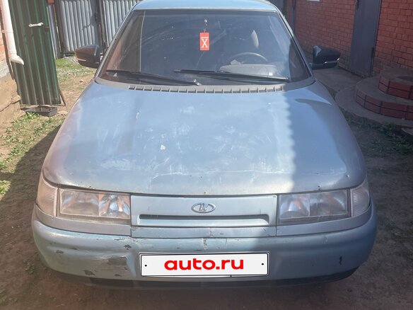 2002 Lada (ВАЗ) 2110, серый, 70000 рублей