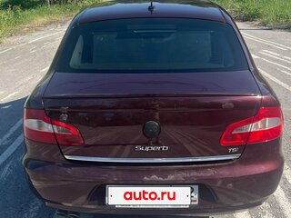 2012 Skoda Superb II, пурпурный, 1150000 рублей, вид 4