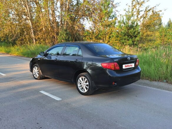 2007 Toyota Corolla X (E140, E150), чёрный, 720000 рублей - вид 5