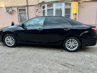 2014 Toyota Camry VII (XV50) Рестайлинг, чёрный, 1790000 рублей, вид 5