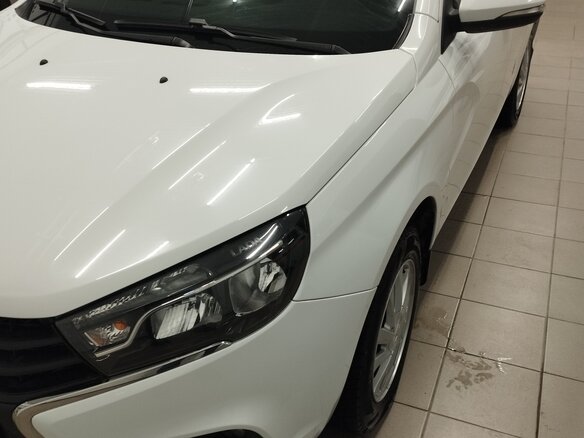 2021 Lada (ВАЗ) Vesta I, белый, 1100000 рублей - вид 4