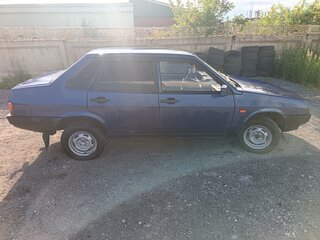 2003 Lada (ВАЗ) 21099, синий, 175000 рублей, вид 5