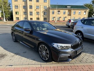 2019 BMW 5 серии 530d VII (G30/G31/G38), синий, 4500000 рублей, вид 1