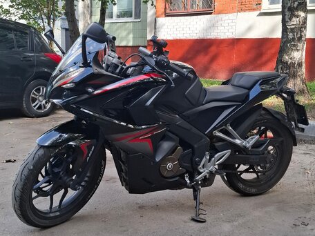 2016 Bajaj Pulsar RS 200, чёрный, 260000 рублей, вид 2
