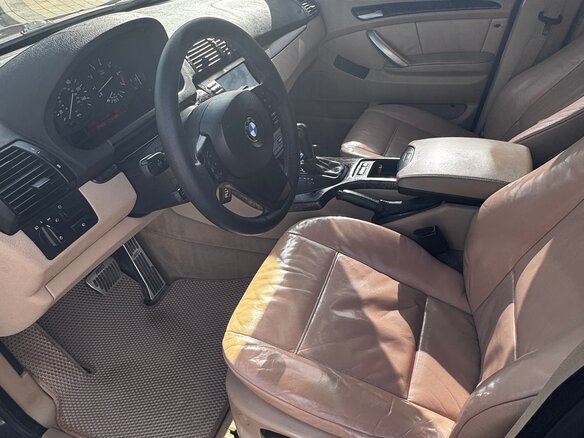 2002 BMW X5 3.0i I (E53), чёрный - вид 12