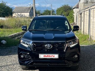 2019 Toyota Land Cruiser Prado 150 Series Рестайлинг 2, чёрный, 3900000 рублей, вид 2