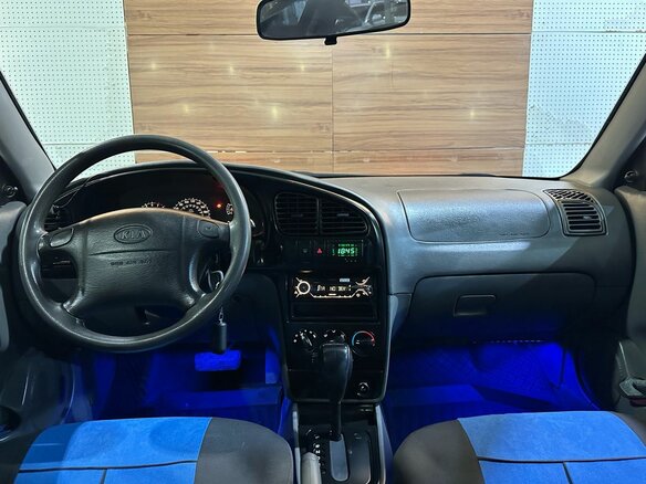 2008 Kia Spectra I Рестайлинг 2, синий - вид 7