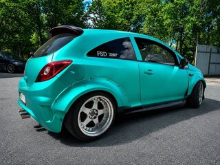 2007 Opel Corsa D, зелёный, 250000 рублей, вид 4