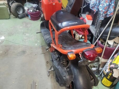 2005 Honda Zoomer, оранжевый, 70000 рублей, вид 4
