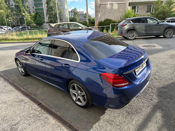 2015 Mercedes-Benz C-Класс 180 IV (W205), синий, 2150000 рублей - вид 17