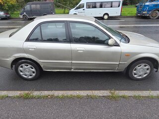 2001 Mazda 323 VI (BJ) Рестайлинг, серый, 120000 рублей, вид 5