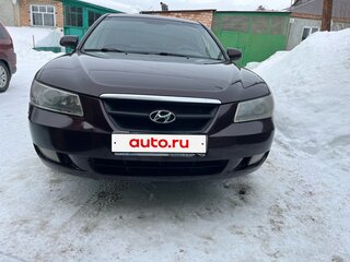 2006 Hyundai Sonata V (NF), красный, 600000 рублей, вид 1