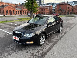 2013 Skoda Superb II, чёрный, 900000 рублей, вид 1
