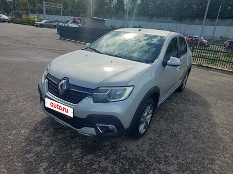 2018 Renault Logan Stepway II Рестайлинг, серый, 970000 рублей, вид 2