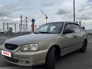2008 Hyundai Accent ТагАЗ II, бежевый, 235000 рублей, вид 1