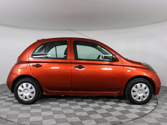 2005 Nissan Micra III (K12), красный - вид 3
