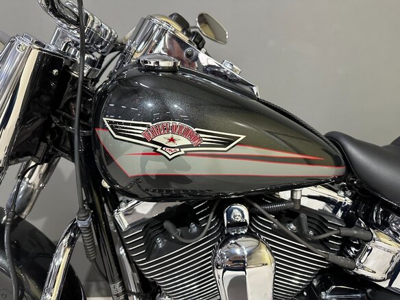 2007 Harley-Davidson Fat Boy, чёрный, 1200000 рублей - вид 2