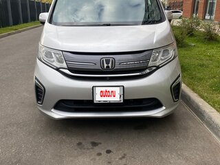 2015 Honda Stepwgn V, серебристый, 1400000 рублей, вид 4