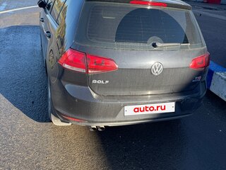 2013 Volkswagen Golf VII, чёрный, 950000 рублей, вид 3