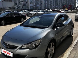 2012 Opel Astra GTC J Рестайлинг, серый, 700000 рублей, вид 3