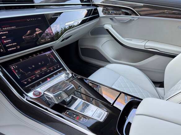 2025 Audi S8 IV (D5) Рестайлинг, серый - вид 20