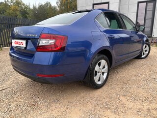 2018 Skoda Octavia III (A7) Рестайлинг, синий, 1950000 рублей, вид 3