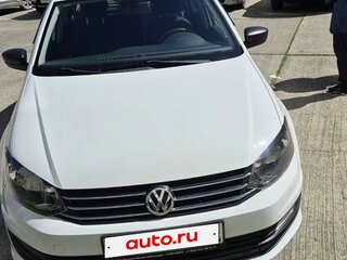 2020 Volkswagen Polo V Рестайлинг, белый, 1100000 рублей, вид 3