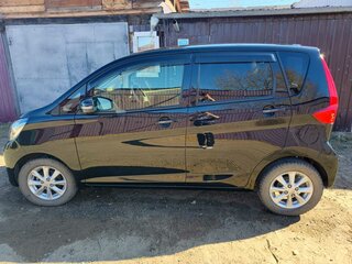 2018 Mitsubishi eK Wagon III Рестайлинг, чёрный, 650000 рублей, вид 4