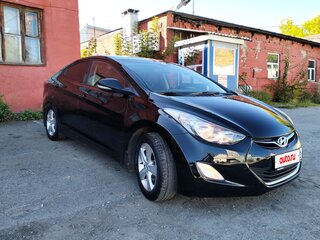 2012 Hyundai Elantra V (MD), чёрный, 1100000 рублей, вид 2