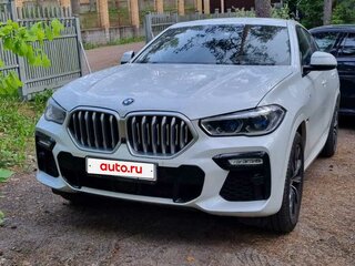 2021 BMW X6 30d III (G06), белый, 9150000 рублей, вид 4