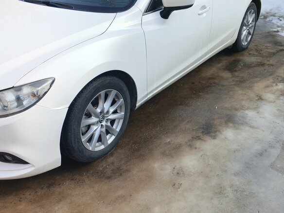 2017 Mazda 6 III (GJ) Рестайлинг, белый, 1570000 рублей - вид 5