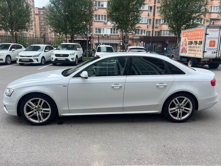 2013 Audi A4 IV (B8) Рестайлинг, белый, 1670000 рублей, вид 4