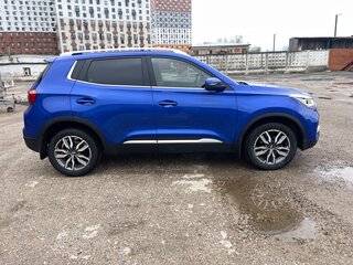 2022 Chery Tiggo 4 I Рестайлинг, синий, 950000 рублей, вид 4