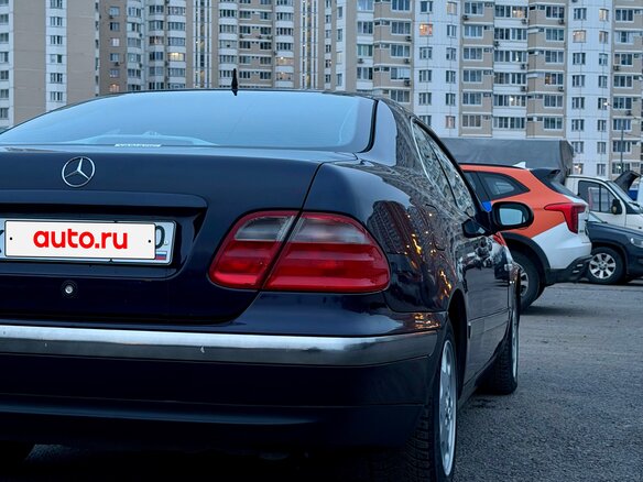 1997 Mercedes-Benz CLK-Класс 230 I (W208), синий, 585000 рублей - вид 10