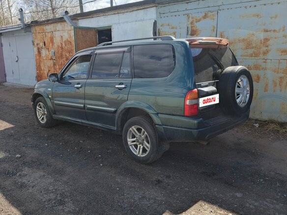 2001 Suzuki Grand Vitara XL-7 I, зелёный, 300000 рублей - вид 5