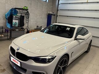 2018 BMW 4 серии 430i F32/F33/F36 Рестайлинг, белый, 2900000 рублей, вид 1