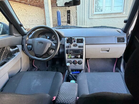 2013 Lada (ВАЗ) Priora I, синий, 380000 рублей - вид 8