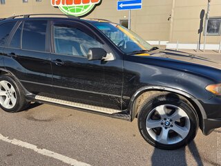 2005 BMW X5 3.0i I (E53) Рестайлинг, чёрный, 770000 рублей, вид 5