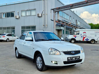 2013 Lada (ВАЗ) Priora I, белый, 206000 рублей, вид 1