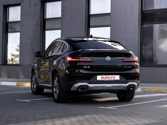 2021 BMW X4 20i II (G02) Рестайлинг, чёрный, 5600000 рублей - вид 5