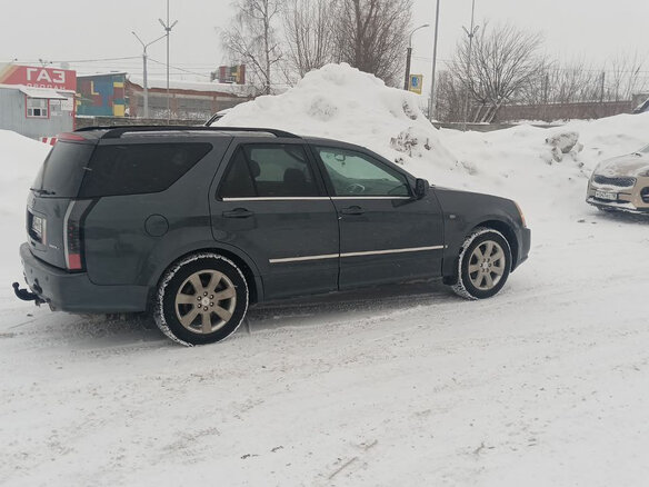 2007 Cadillac SRX I, серый, 900000 рублей - вид 4