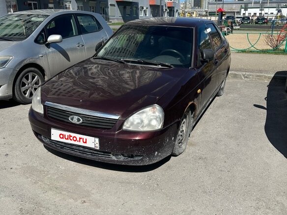 2011 Lada (ВАЗ) Priora I, пурпурный, 109000 рублей - вид 1